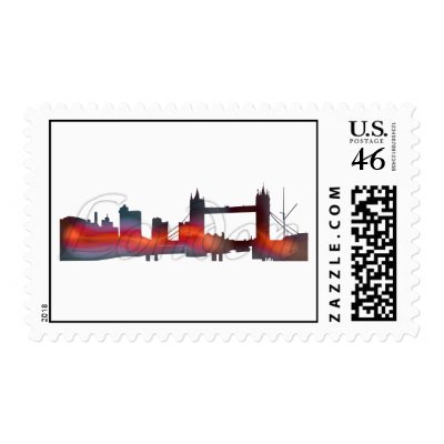 London Postage Stamp by thehatch