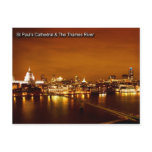 london postcard 13 thames