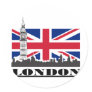 London Pride Round Stickers