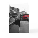 London Red Bus Greeting Card