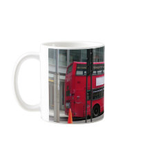 London Red Bus Coffee Mugs