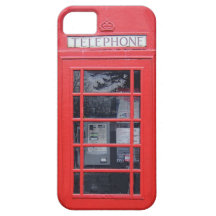 London Red Telephone Box iPhone 5 Cover