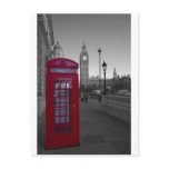 London Red Telephone box Postcards