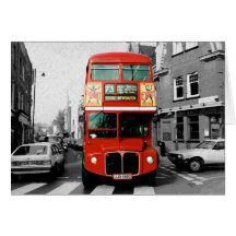 London Routemaster Bus Card