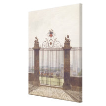 London scene, 1815 stretched canvas print