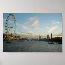 London Skyline Poster