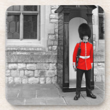 London Soldier Parade Beverage Coaster