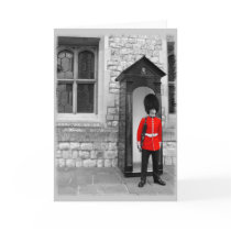 London Soldier Parade my greeting card