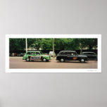 london taxi cabs posters