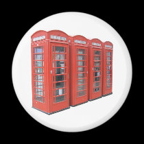 London telephone box magnets