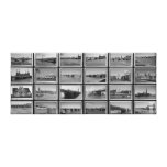 London Thames Bridges Stretched Canvas Prints