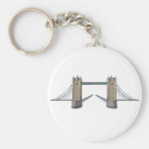 London Tower Bridge: 3D Model: Keychains
