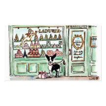London visits Paris Patisserie Business Card Template