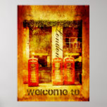 London, Welcome to Poster
