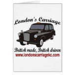 London's Carriage Greeting Card
