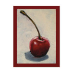 LONE CHERRY PAINTING postcards