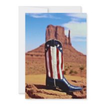 Lone cowboy boot, Monument Valley, Arizona, U.S.A. Announcements