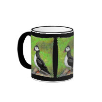 LONE PUFFIN - enhanced version mug