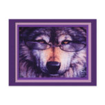 Lone Purple Wolf postcards