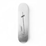 Lone Sign 1 Skateboard ( black and white )