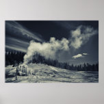 Lone Star Geyser: Yellowstone National Park posters