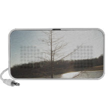 Lone Tree at the Gleaming Lake iPhone Speakers