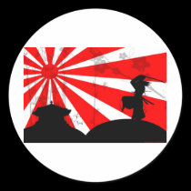 Lone Warrior stickers
