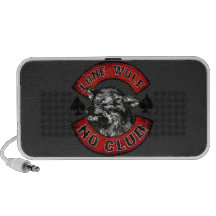 Lone wolf laptop speaker