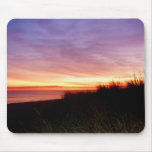 Lonely Beach at Sunrise Norfolk VA mousepads