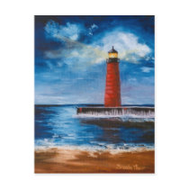 Lonely Beacon Postcard