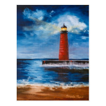 Lonely Beacon Postcard
