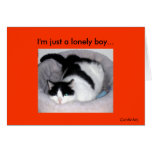 "Lonely Boy" Greeting Cards
