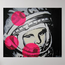 "Lonely Cosmonaut" Poster