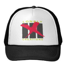 LONELY CREATIONS GREEN AND RED HAT