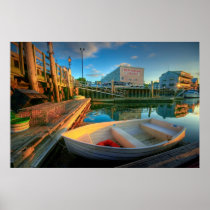 Lonely Dinghy - Belfast, Maine Print
