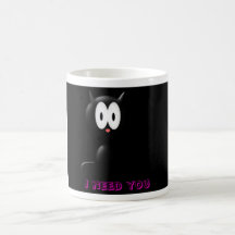 lonely-kitty, I need you Mug