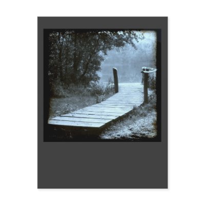 Lonely Lake. Post Card by FelicitasArt