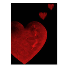 Lonely Valentine Card Postcard