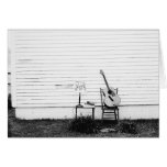 Lonesome Guitar Greeting Card