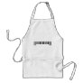 long bar code label icon aprons