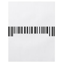 long bar code label icon