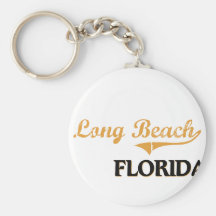 Long Beach Florida Classic Key Chains