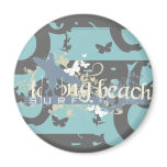 Long Beach Surf  T-shirts and Gifts Refrigerator Magnet