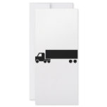 long black truck icon rack cards