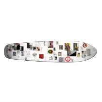 Long Board postcards from the past Custom Skate Board