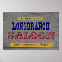 Long Branch Saloon Posters