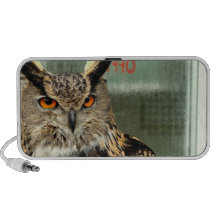 Long Eared Owl Portable Speakers