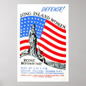 Long Island Women WWII 1941 WPA posters