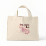 Long Jumping Babe Tote Bags