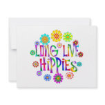 Long Live Hippies invitations